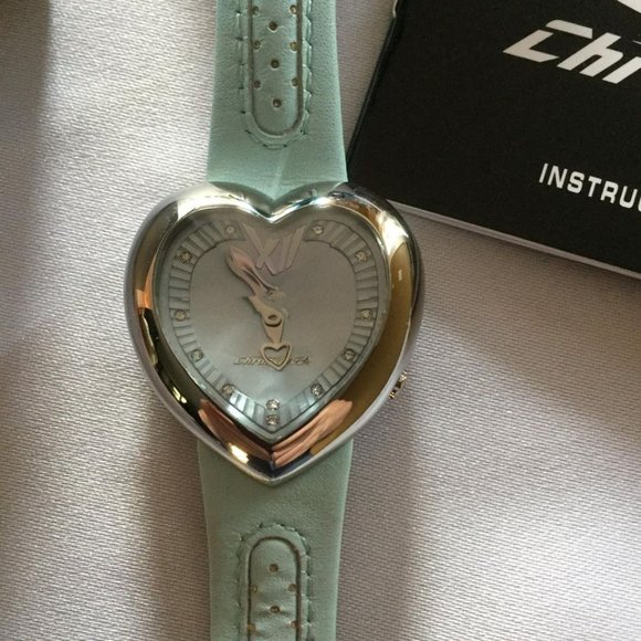 LOVE💓 COLLECTION Chrono tech Brand New Watch With Genuine Crystal - Picture 2 of 4